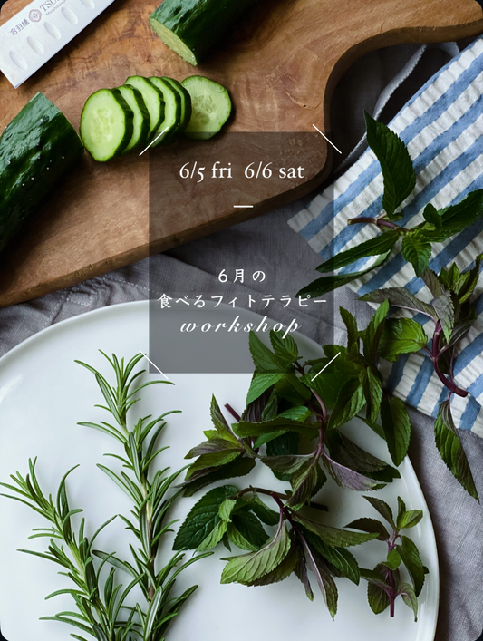 Phyto Kitchen Program｜6月の食べるフィトテラピー
